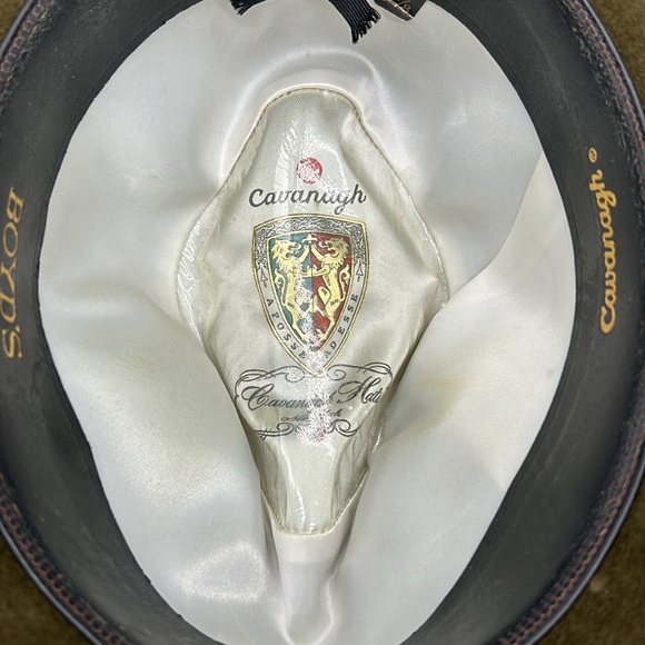 Vintage Hat Cavanagh New York Fedora Brown, 7 1/8 - Picture 10 of 14